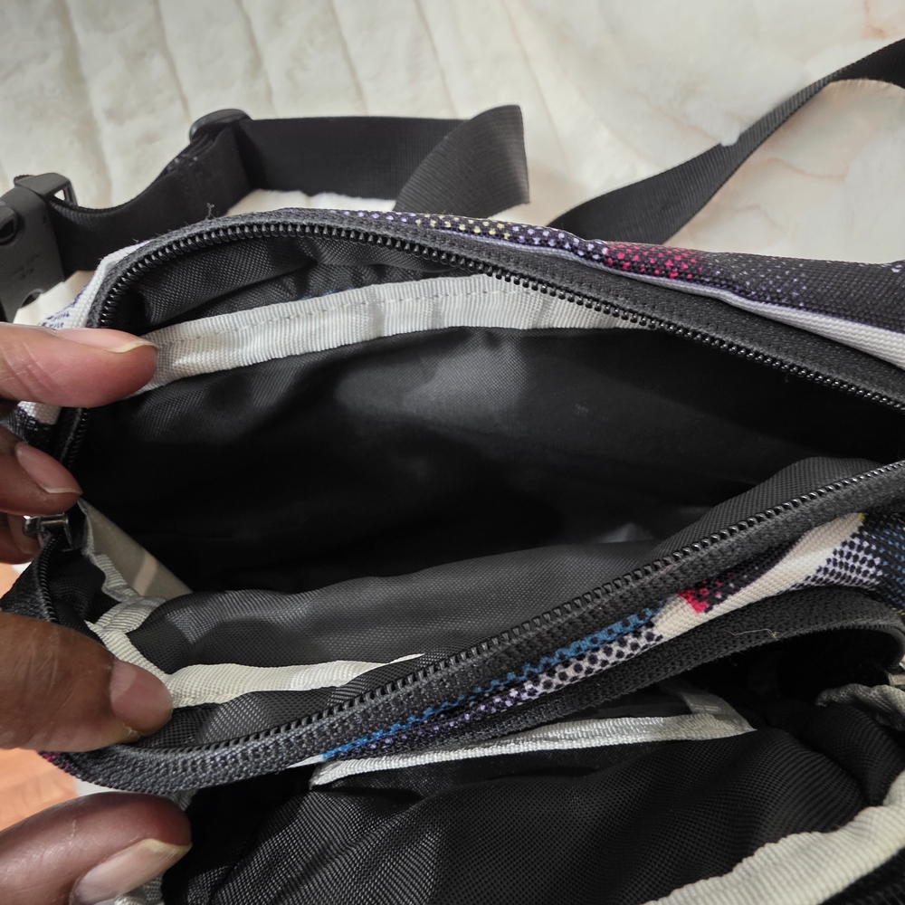 Quick Silver Multicolor Geometric Patterned Belt … - image 5